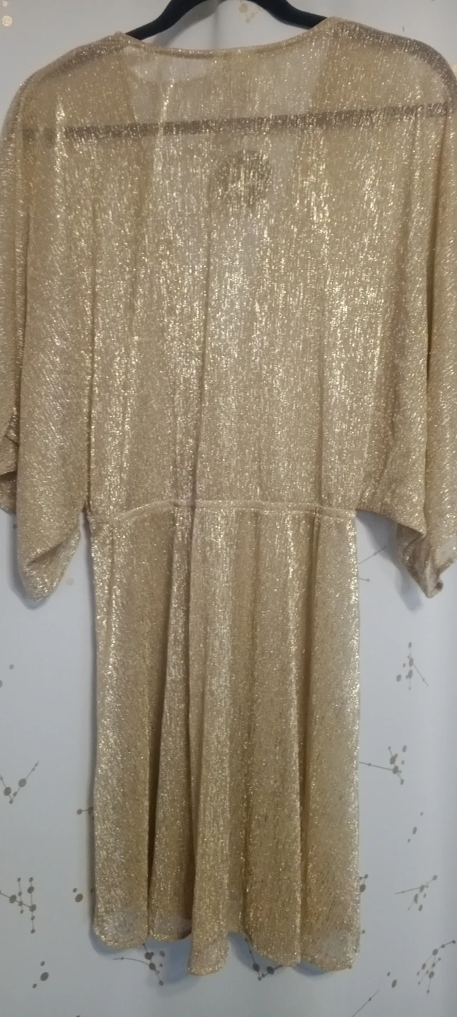 Lulus.com Gold Metallic Mini Dress - photo 5