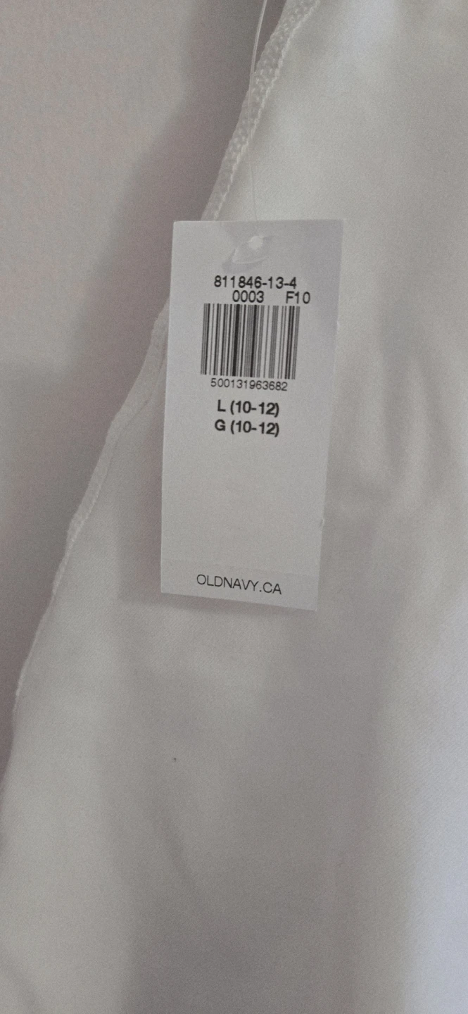 New Old Navy Girls White Skort Size L (10-12) - photo 2