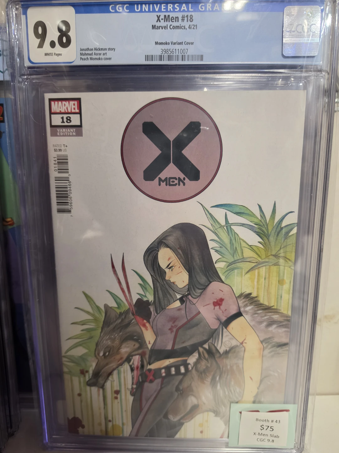 Marvel X-Men #18 CGC 9.8 Variant Cover