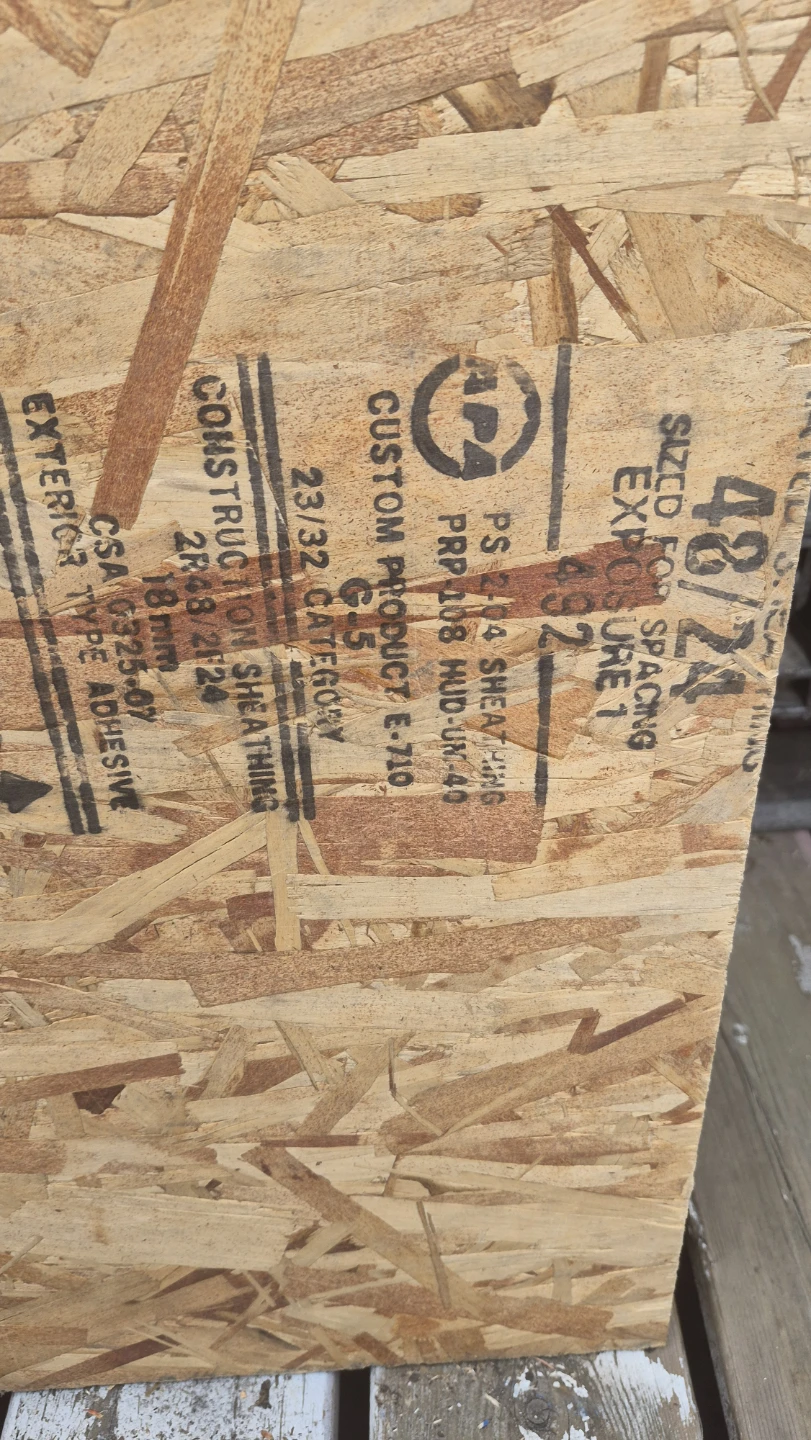 OSB Construction Sheathing 4x2