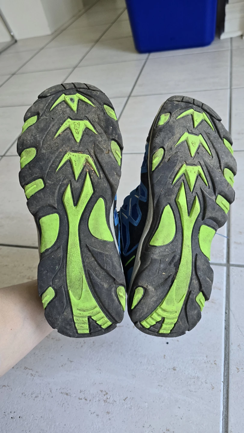 WANABEE Blue Hiking Boots - Kids Size 4 - photo 4