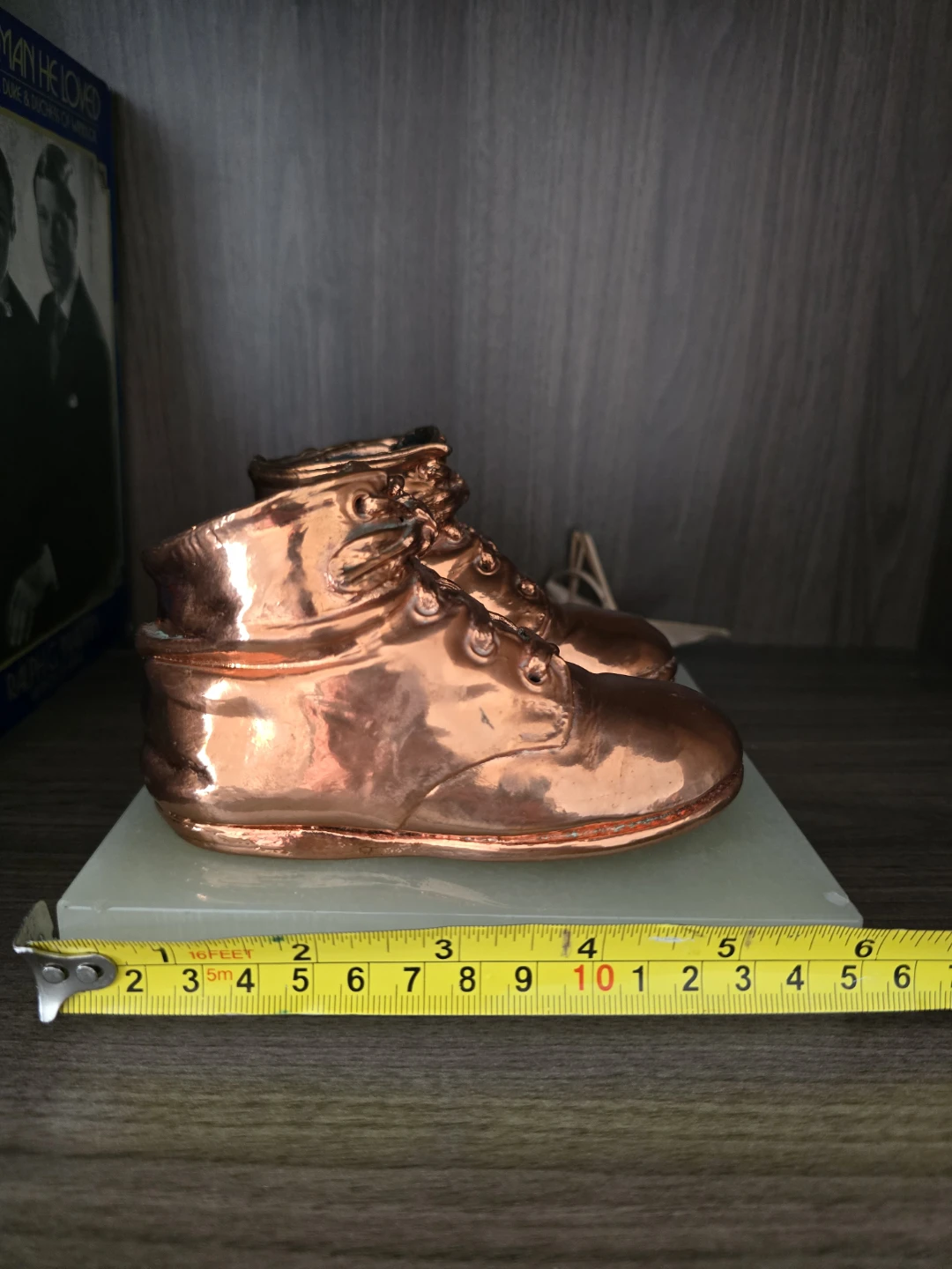 Copper Baby Shoe Figurines - photo 3