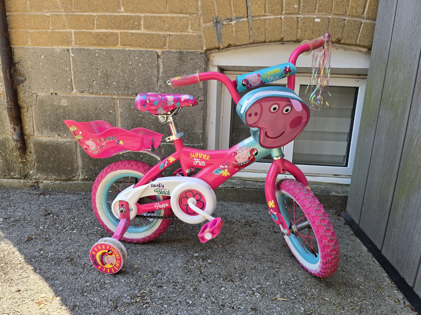 Peppa Bicycle with Training Wheels