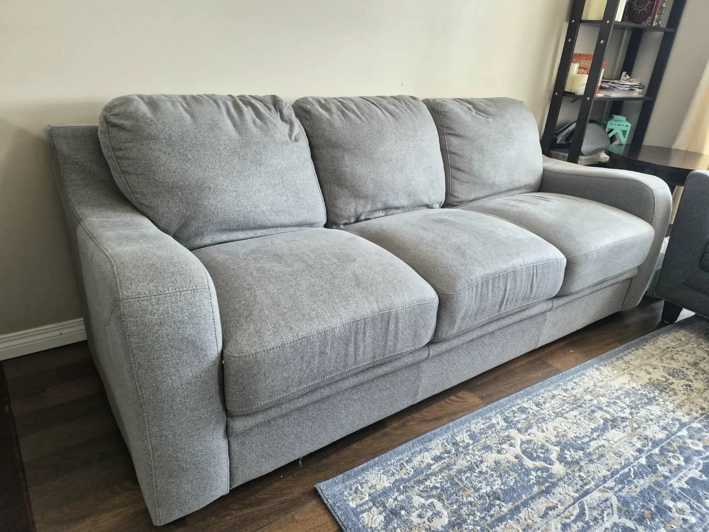 Grey 3-Seater Sofa