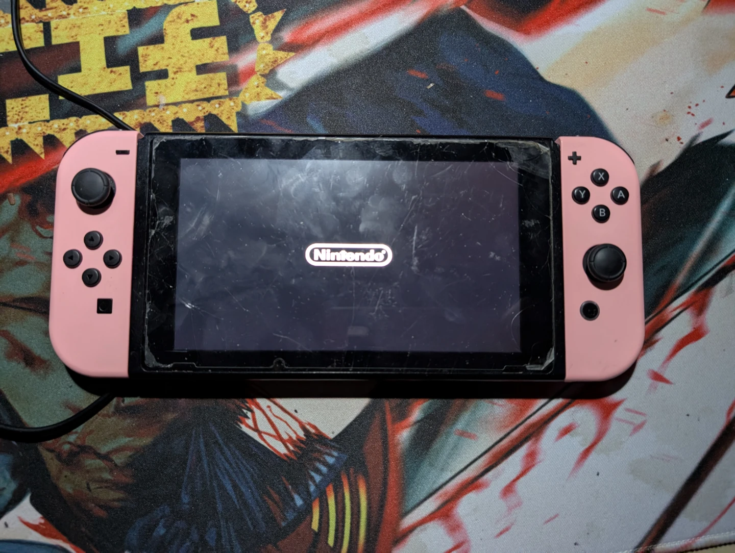 Nintendo Switch - Pink Joy-Cons - 2017 - photo 2