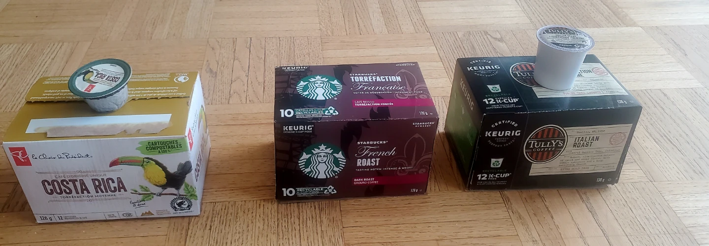 Keurig K-Cup Coffee Pods - Starbucks, Tully's, PC Costa Rica
