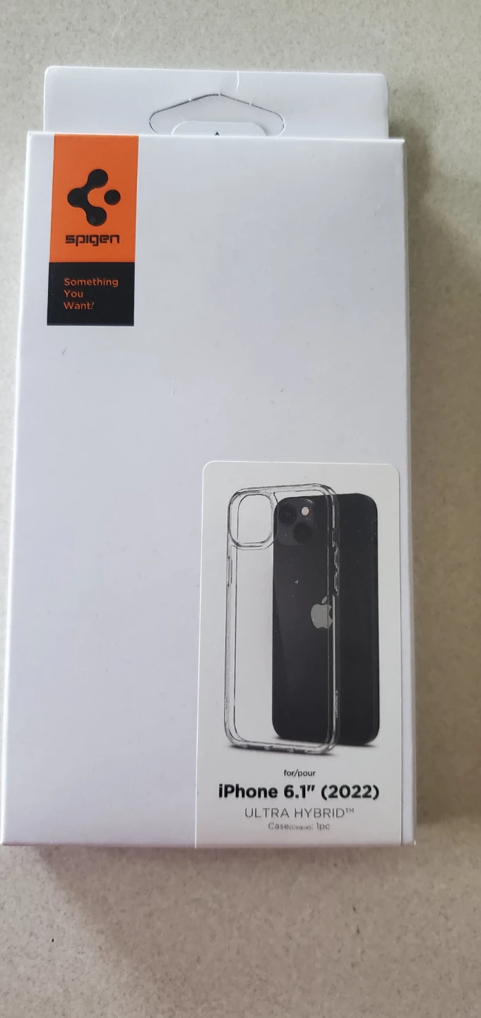 Spigen Ultra Hybrid Case for iPhone 6.1" (2022) - Crystal Clear