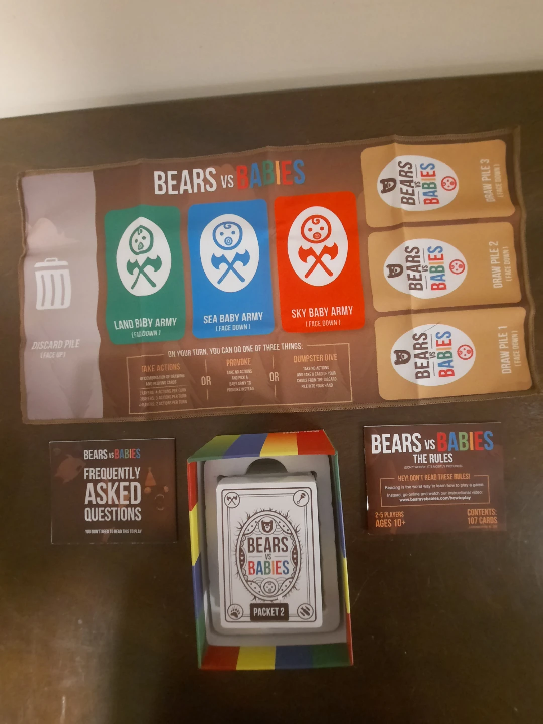 Bears vs Babies Card Game