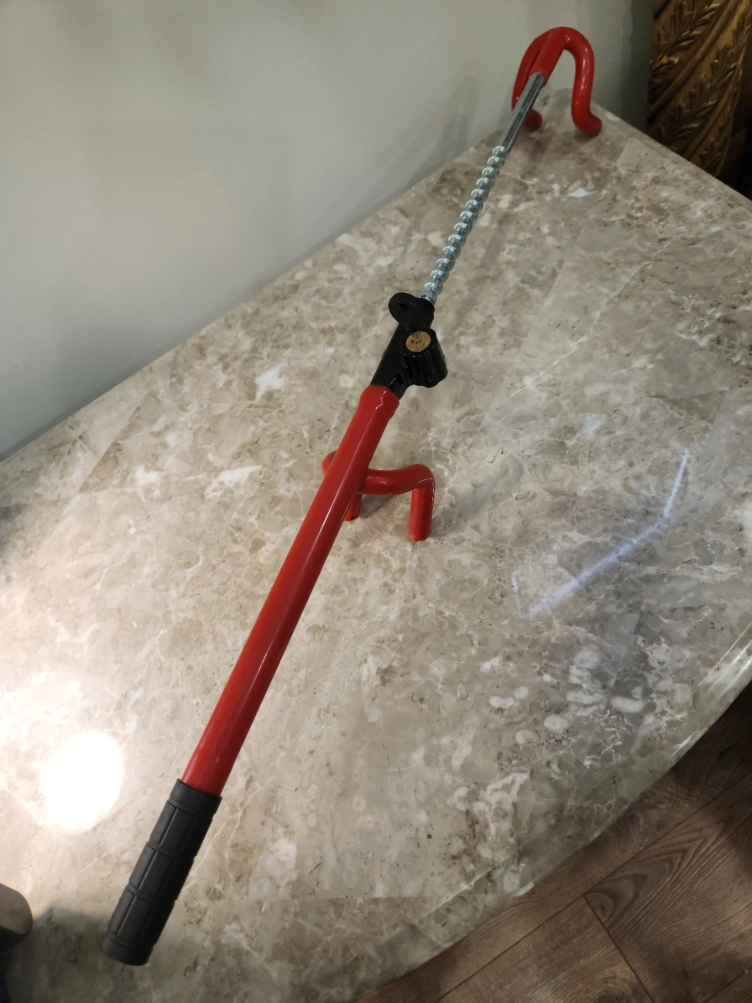 Red Steering Wheel Lock with Keys