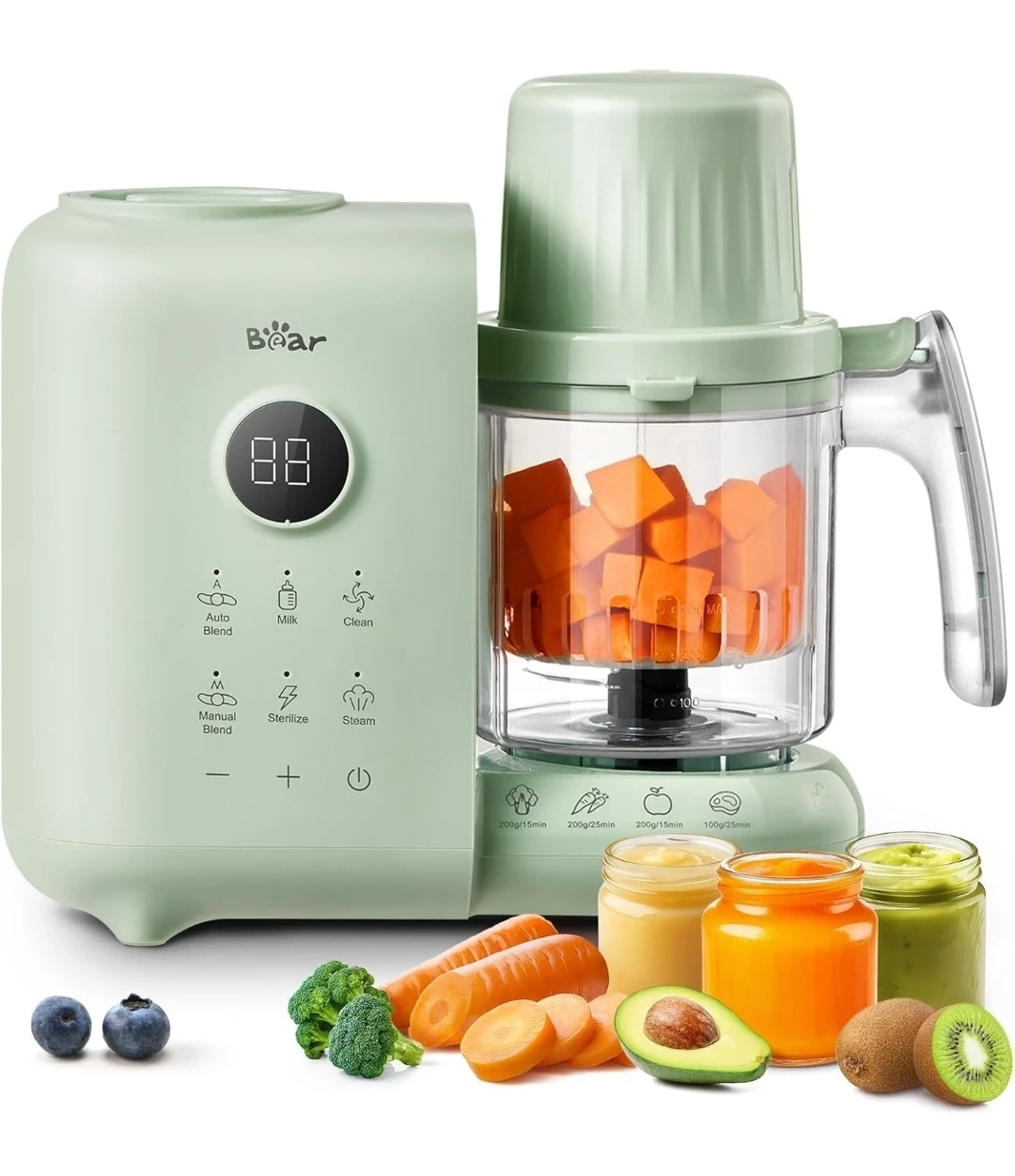 Bear Baby Food Maker Steamer and Blender
