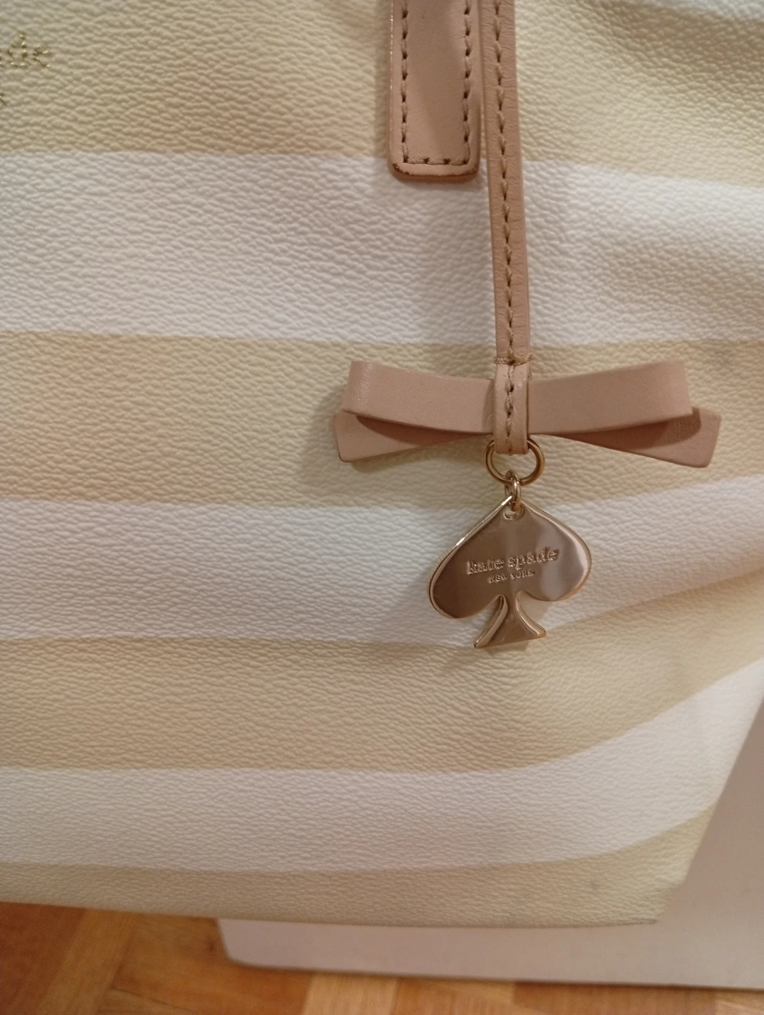 Kate Spade Striped Tote Bag