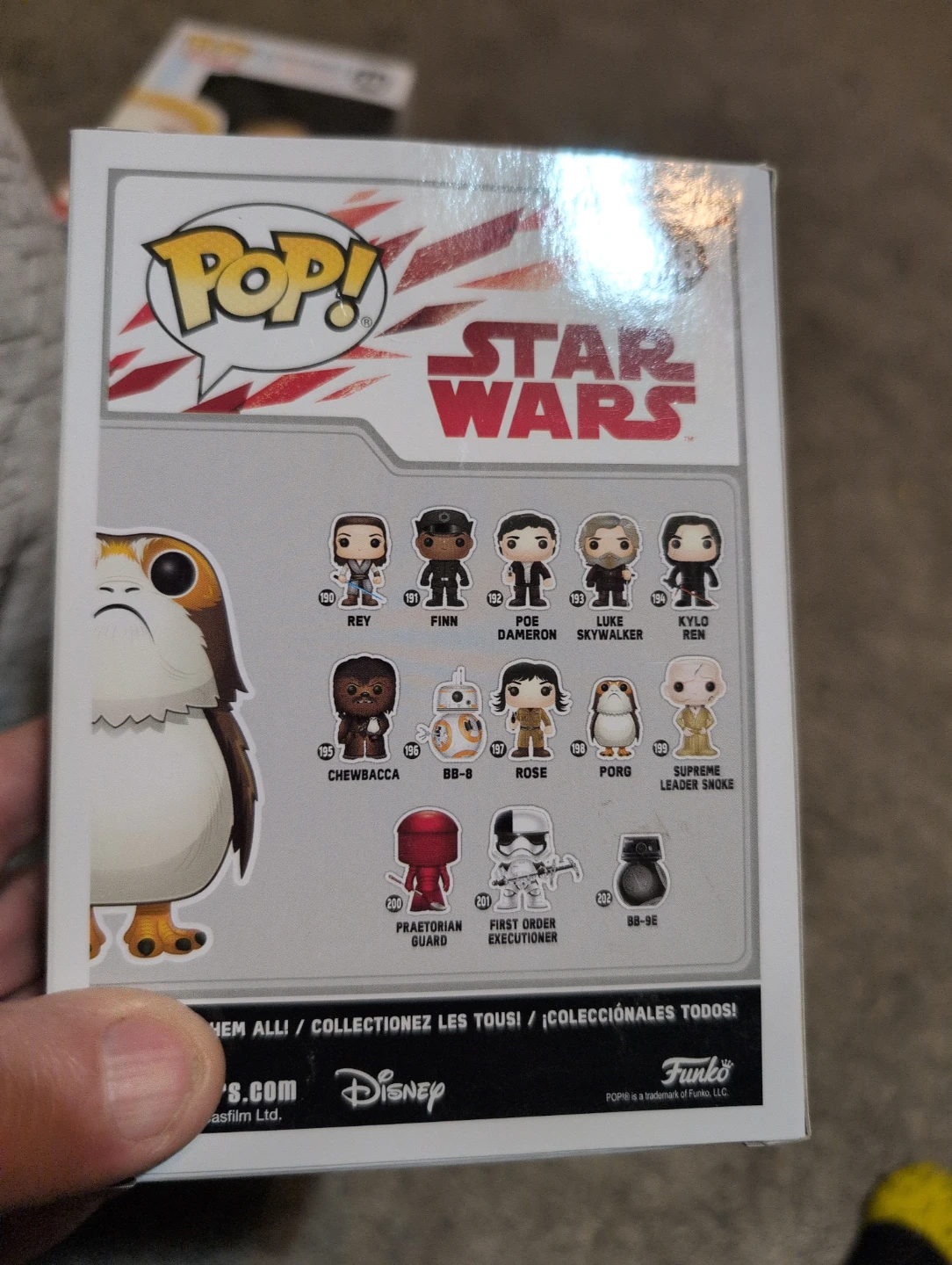 Funko Pop! Star Wars Porg Flocked Hot Topic Exclusive #198 - photo 2
