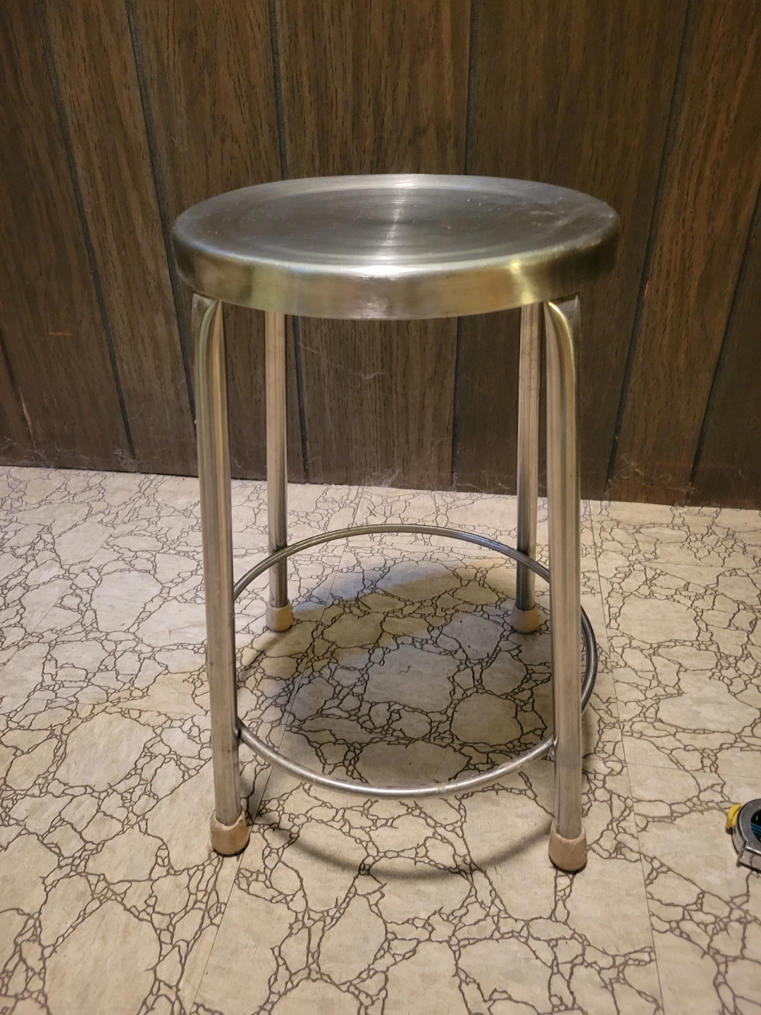 Round Metal Stool