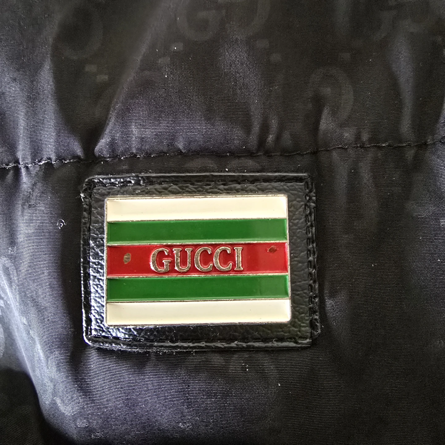 Vintage Gucci Monogram Puffer Vest - photo 2