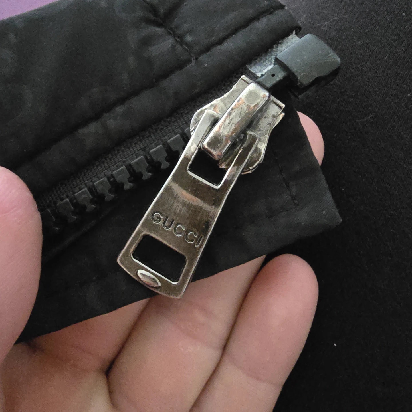Vintage Gucci Monogram Puffer Vest - photo 4