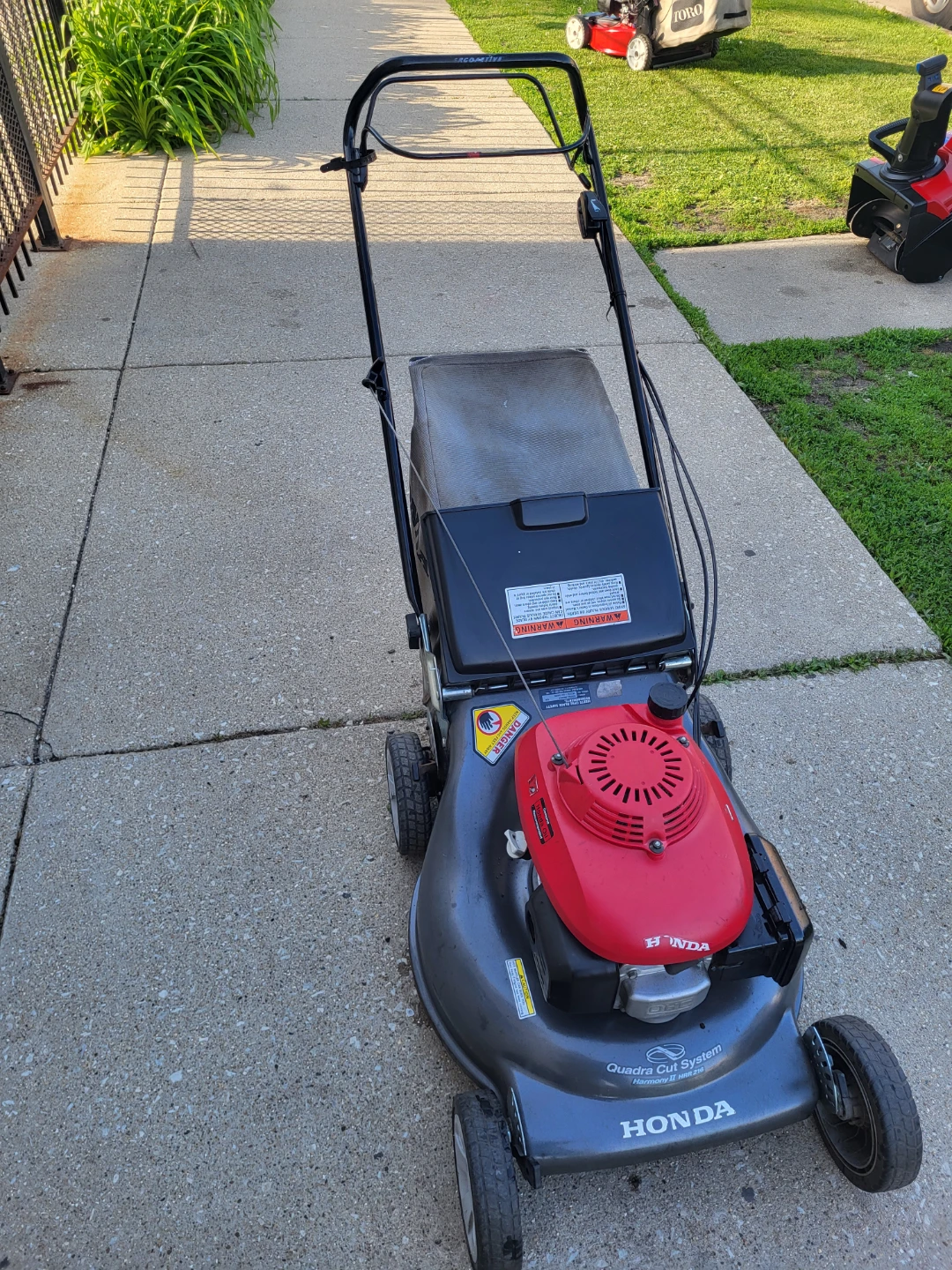 Lawnmover Honda Self Propelled In Excellents Conditions - photo 3