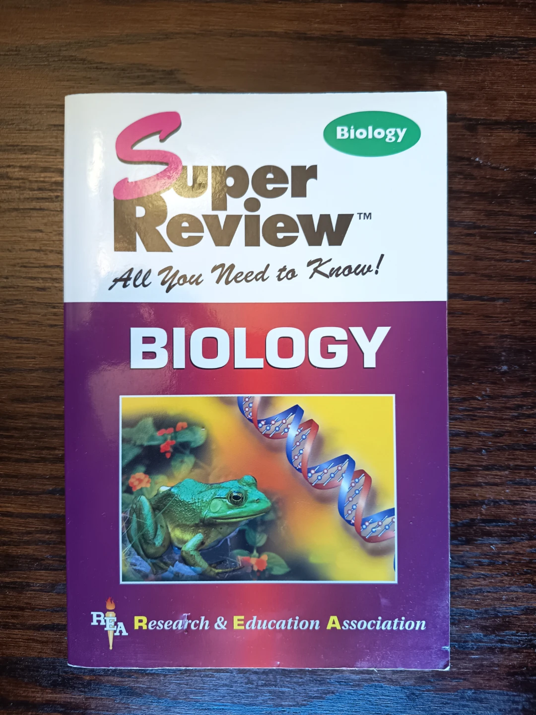 Super Review Biology Textbook