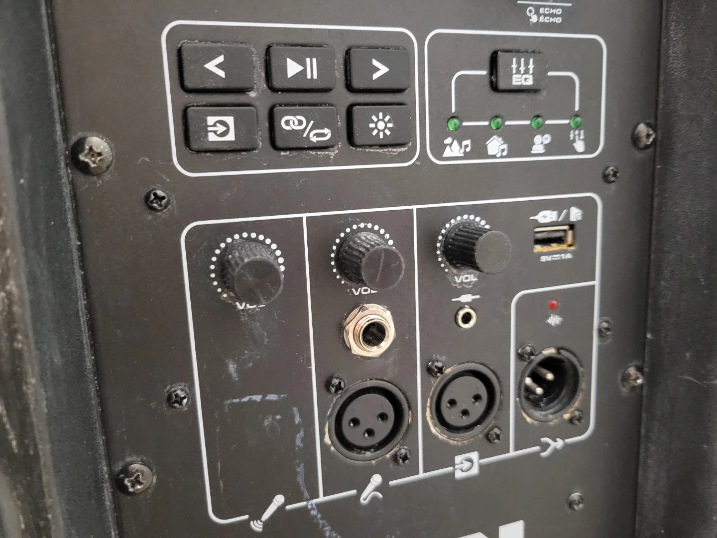 "ION PA Apex Bluetooth Speaker - Parts/Repair - Powers On" - photo 4