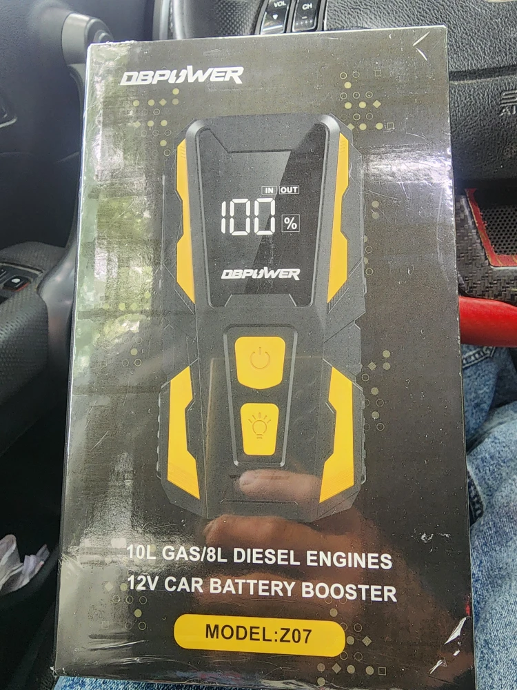 DBPower 12V Car Battery Booster Jump Starter Model Z07