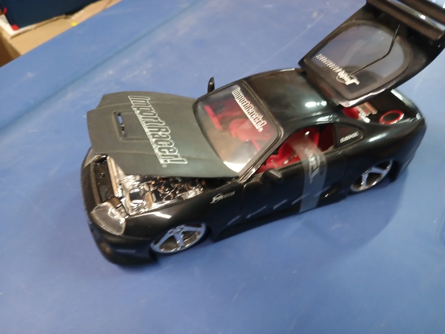 Black Import Racer Toy Car - photo 3