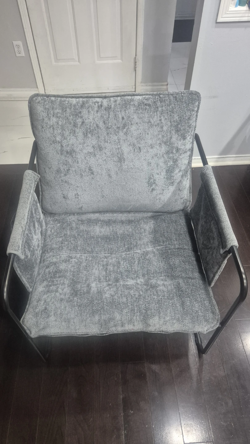 Grey Accent Chairs - Set of 2 - photo 4