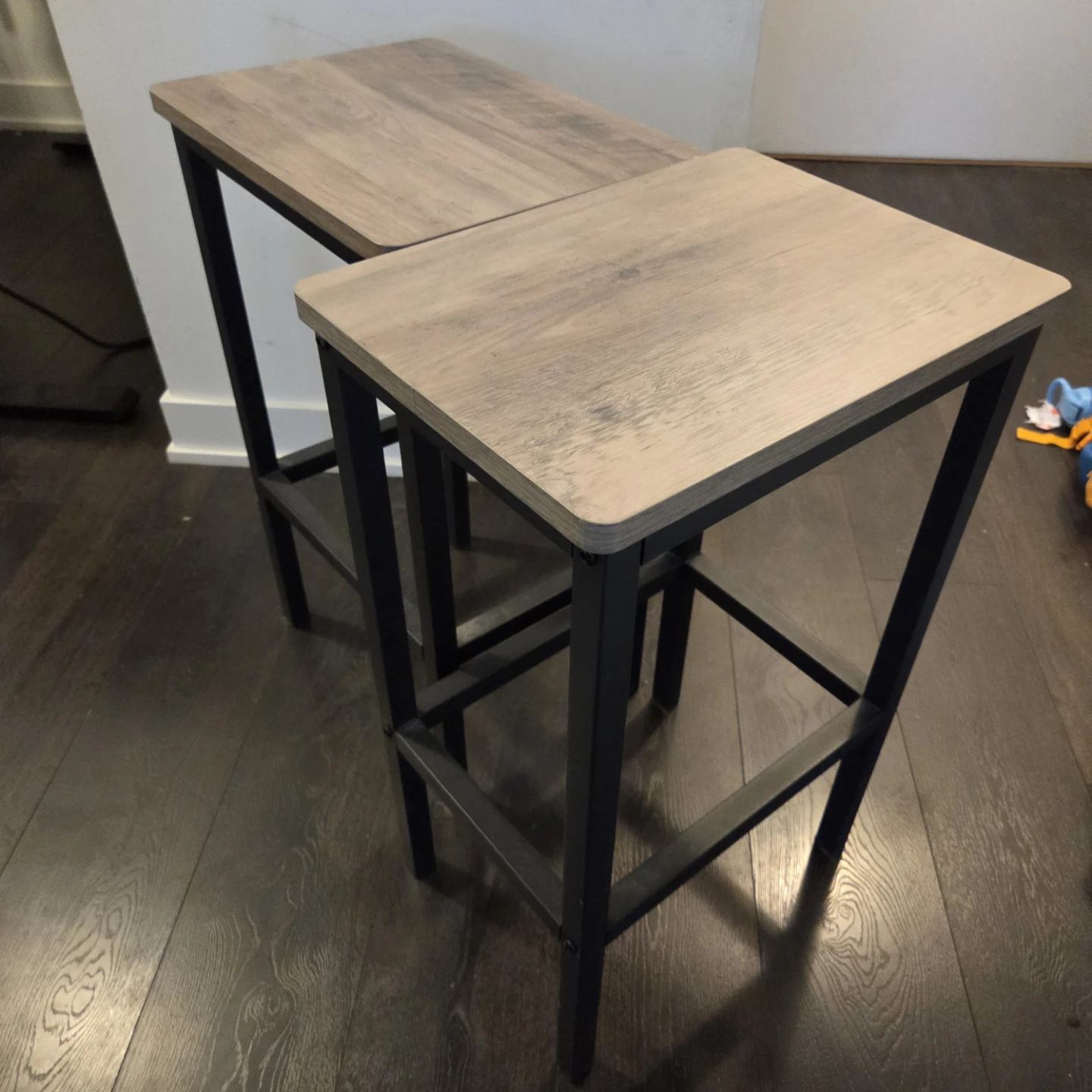 Bar Stool with Wood Top - photo 2