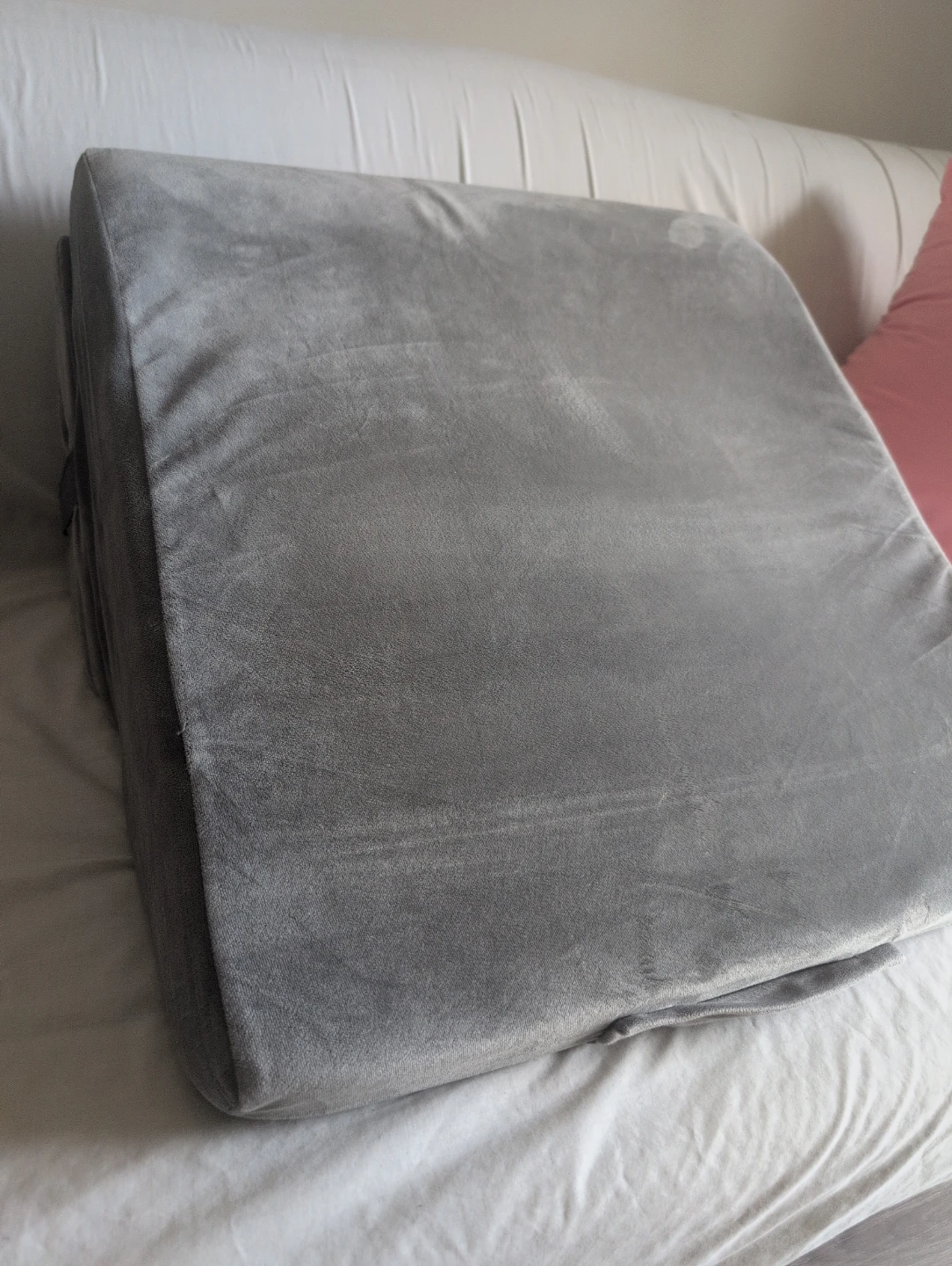 Grey Wedge Pillow - photo 2
