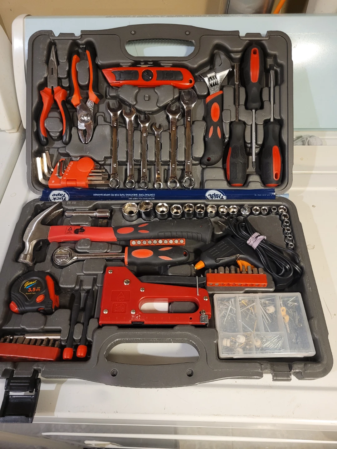 Nelmar 142 Piece Home Tool Kit Set