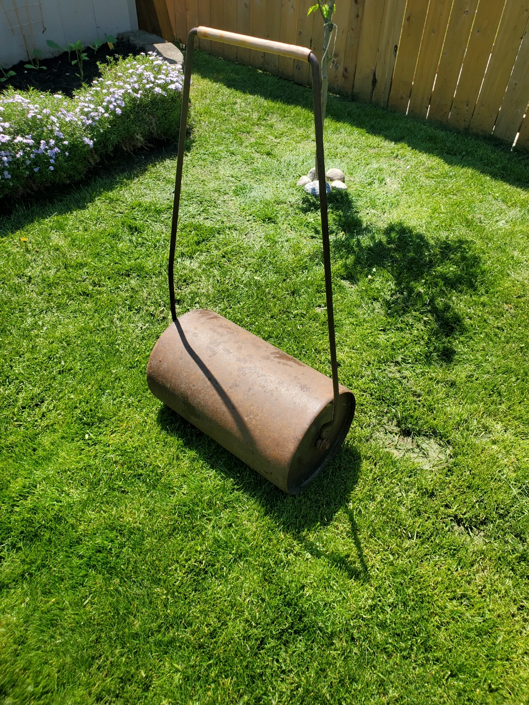 Metal Lawn Roller - Grass Roller - photo 2