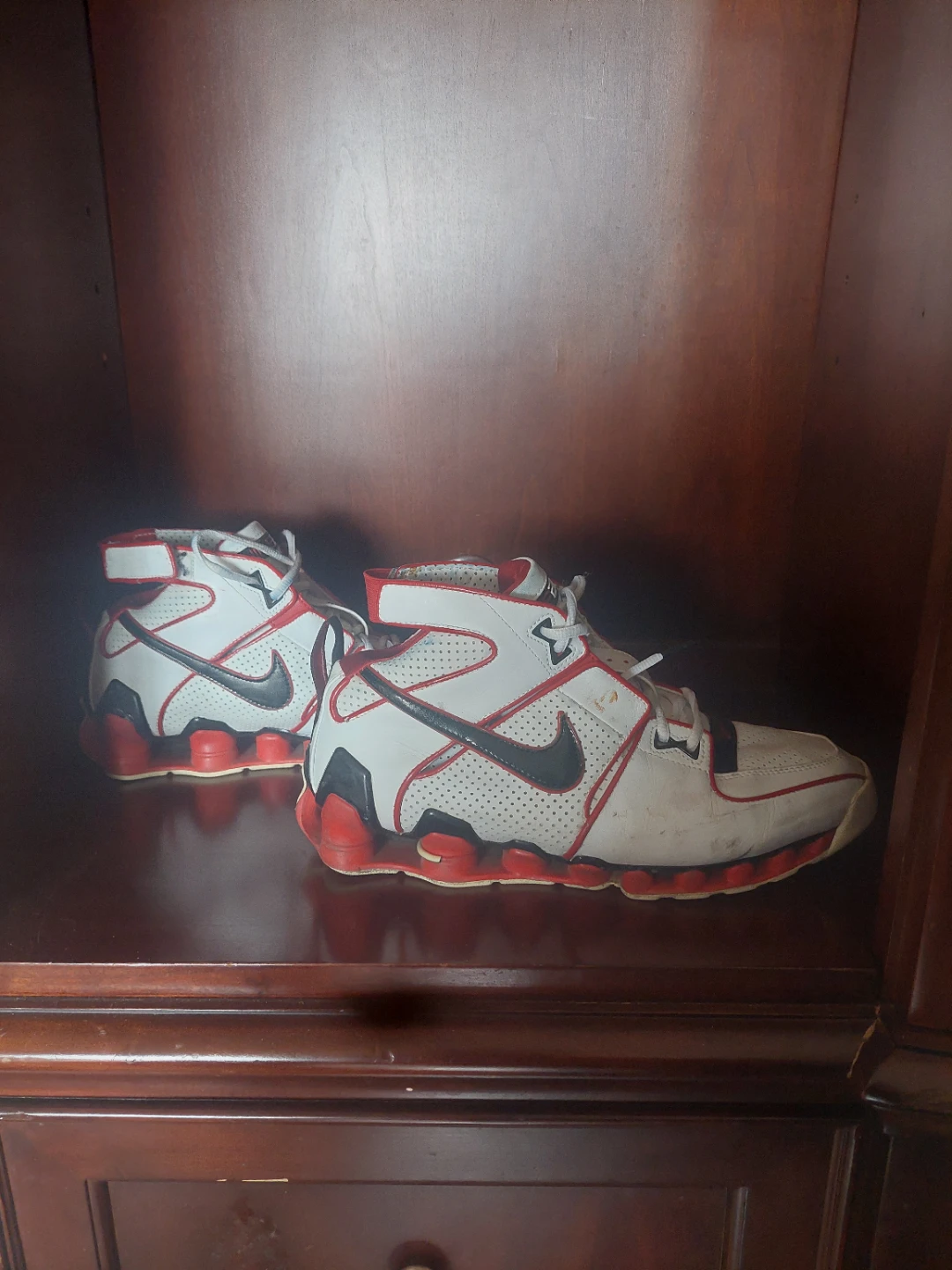 Nike Shox TL White Red Size 12