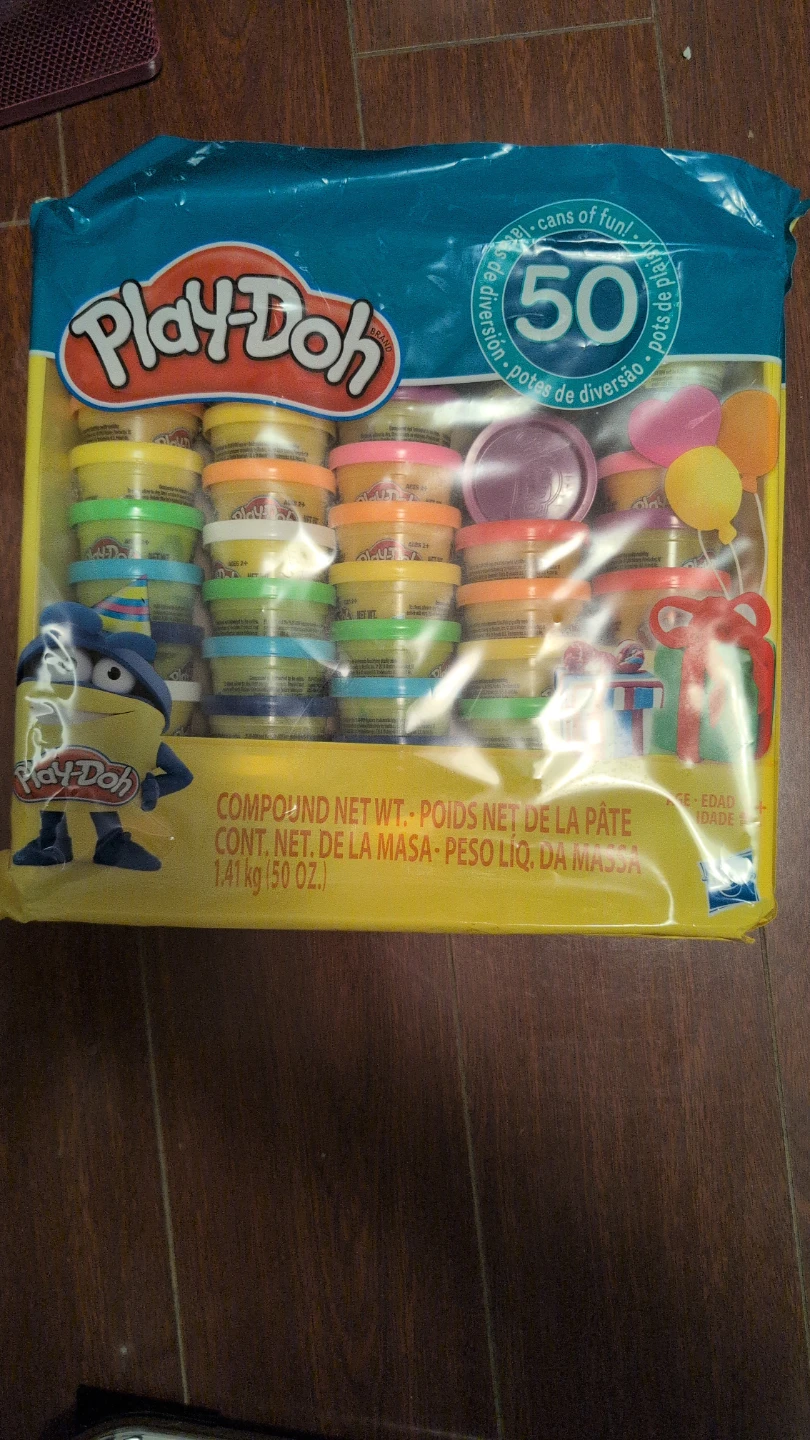 Play-Doh 50 (minus 2) Cans of Fun Compound