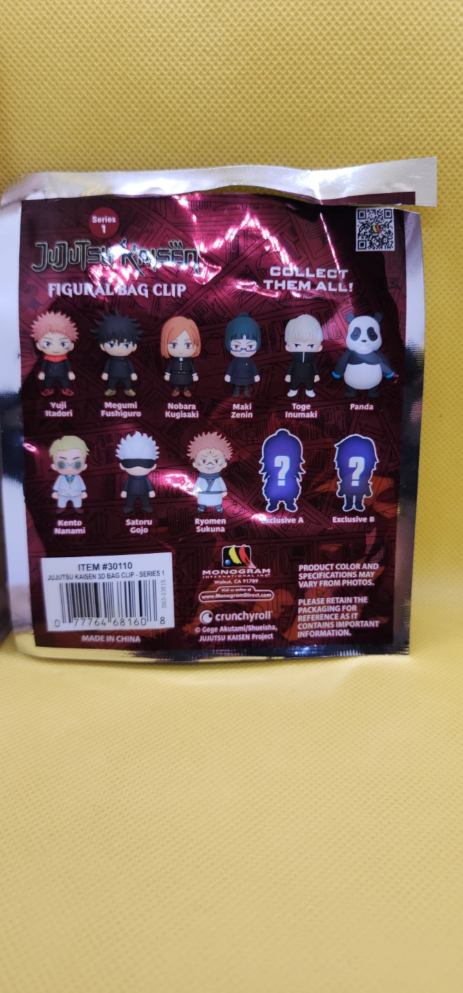 Jujutsu Kaisen Figural Bag Clip - Panda - photo 2