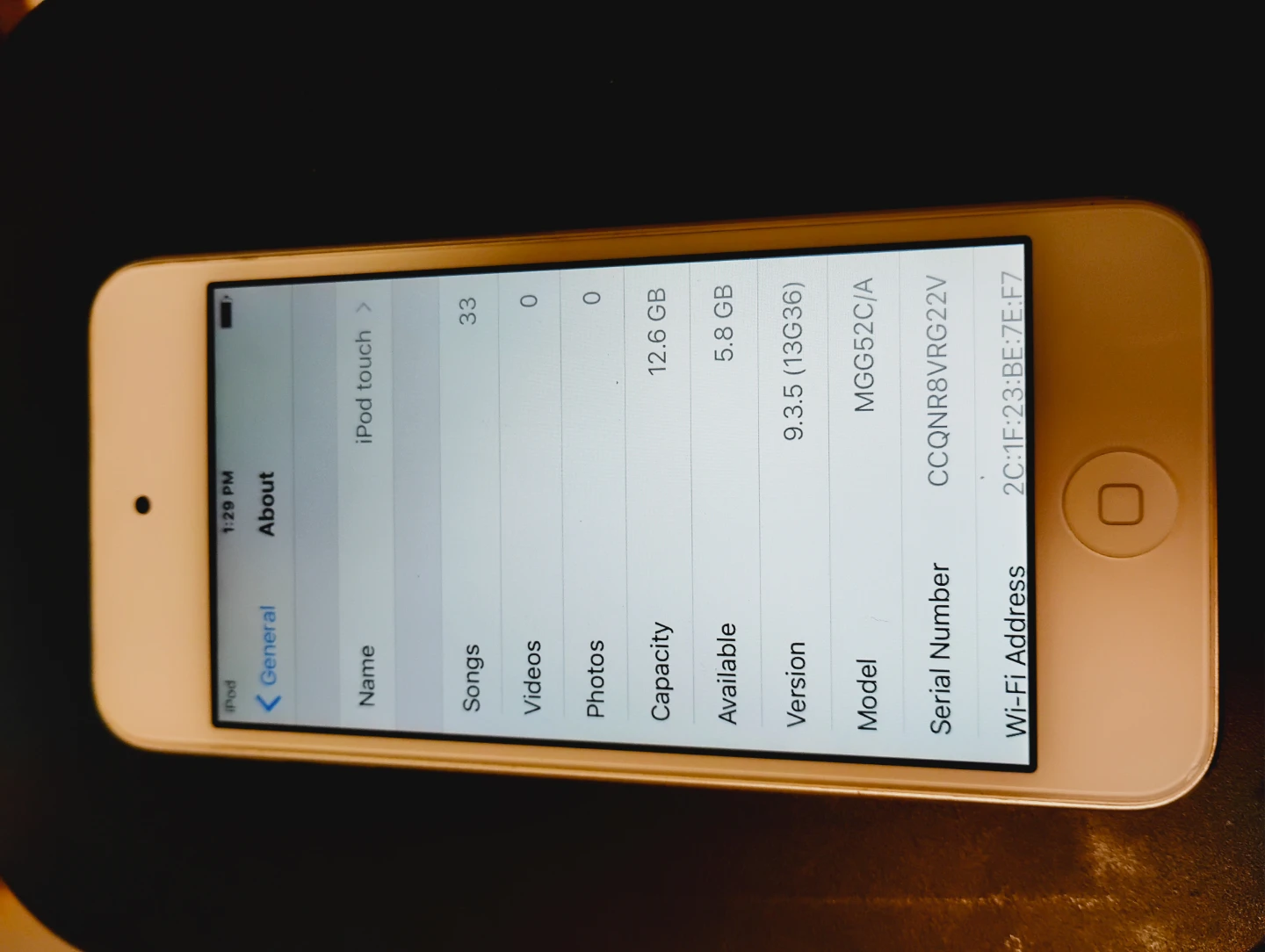 Apple iPod Touch 5th Gen - 32GB - Silver - photo 2