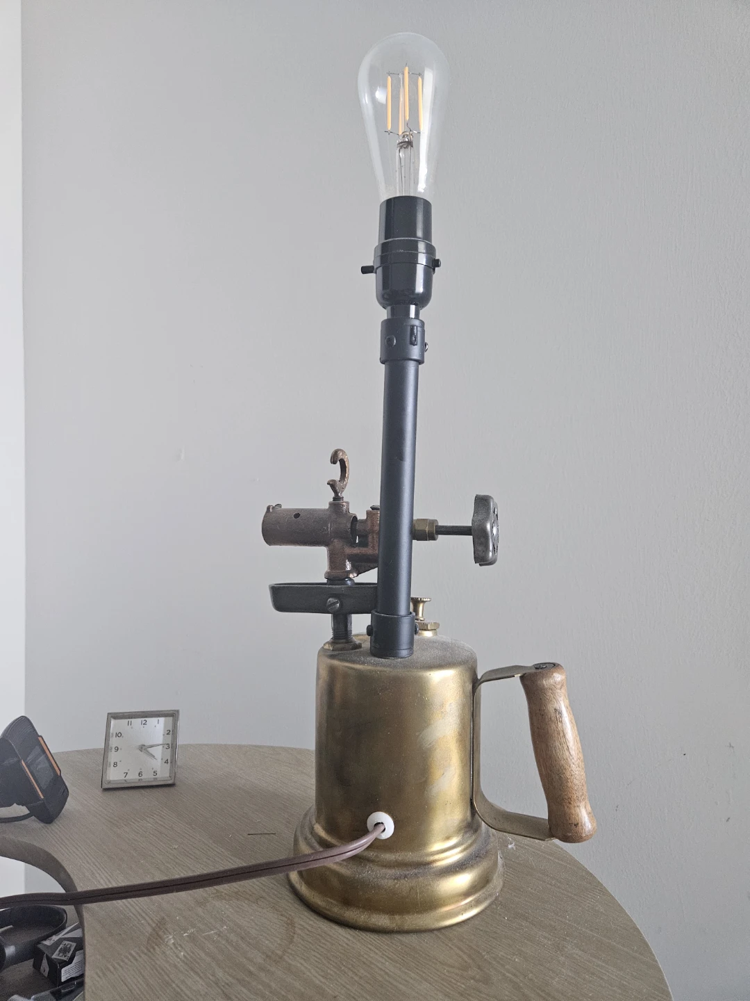Vintage Blowtorch Lamp