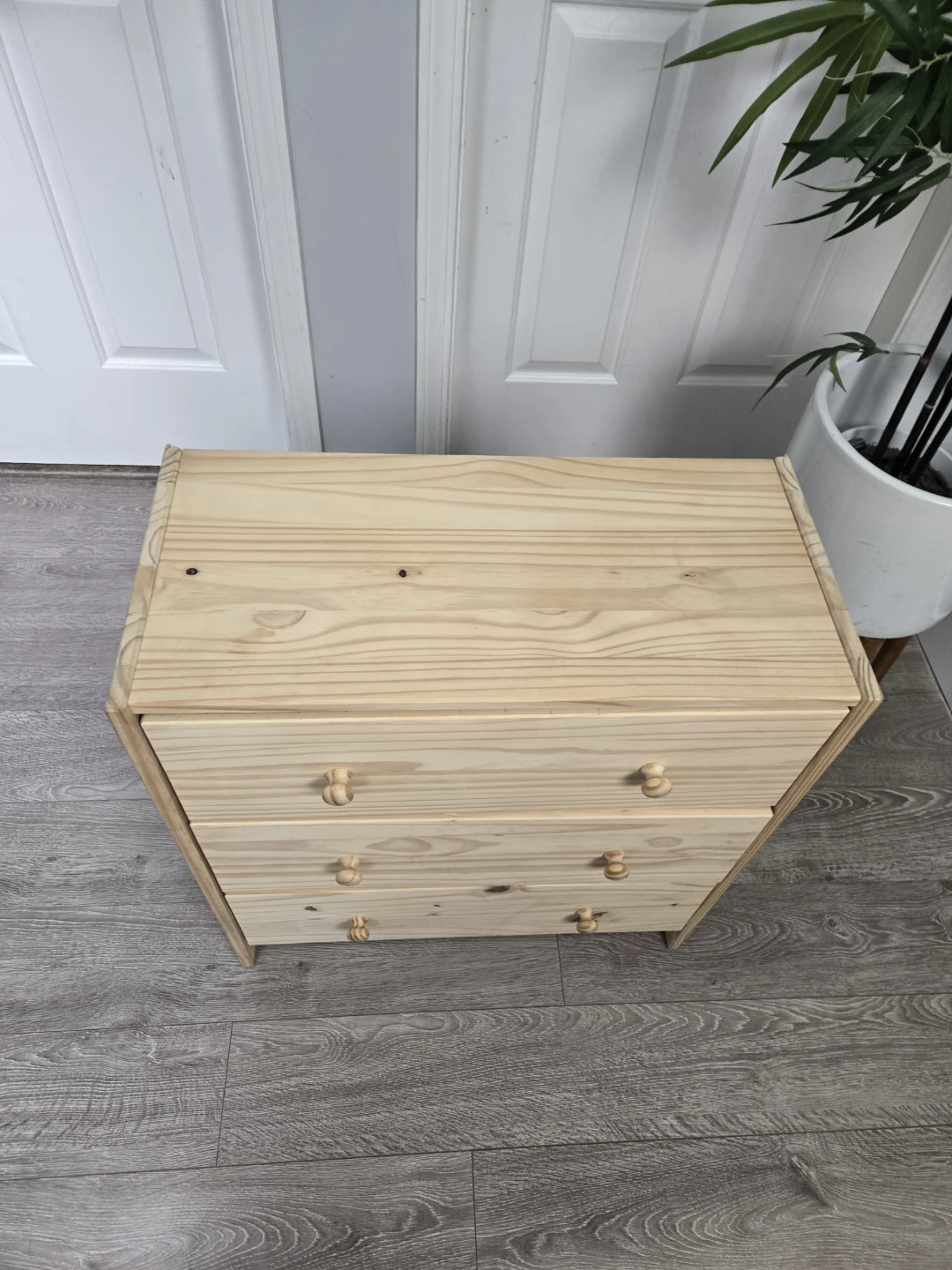 Ikea rast 3 drawer dresser newly sanded   I - photo 2