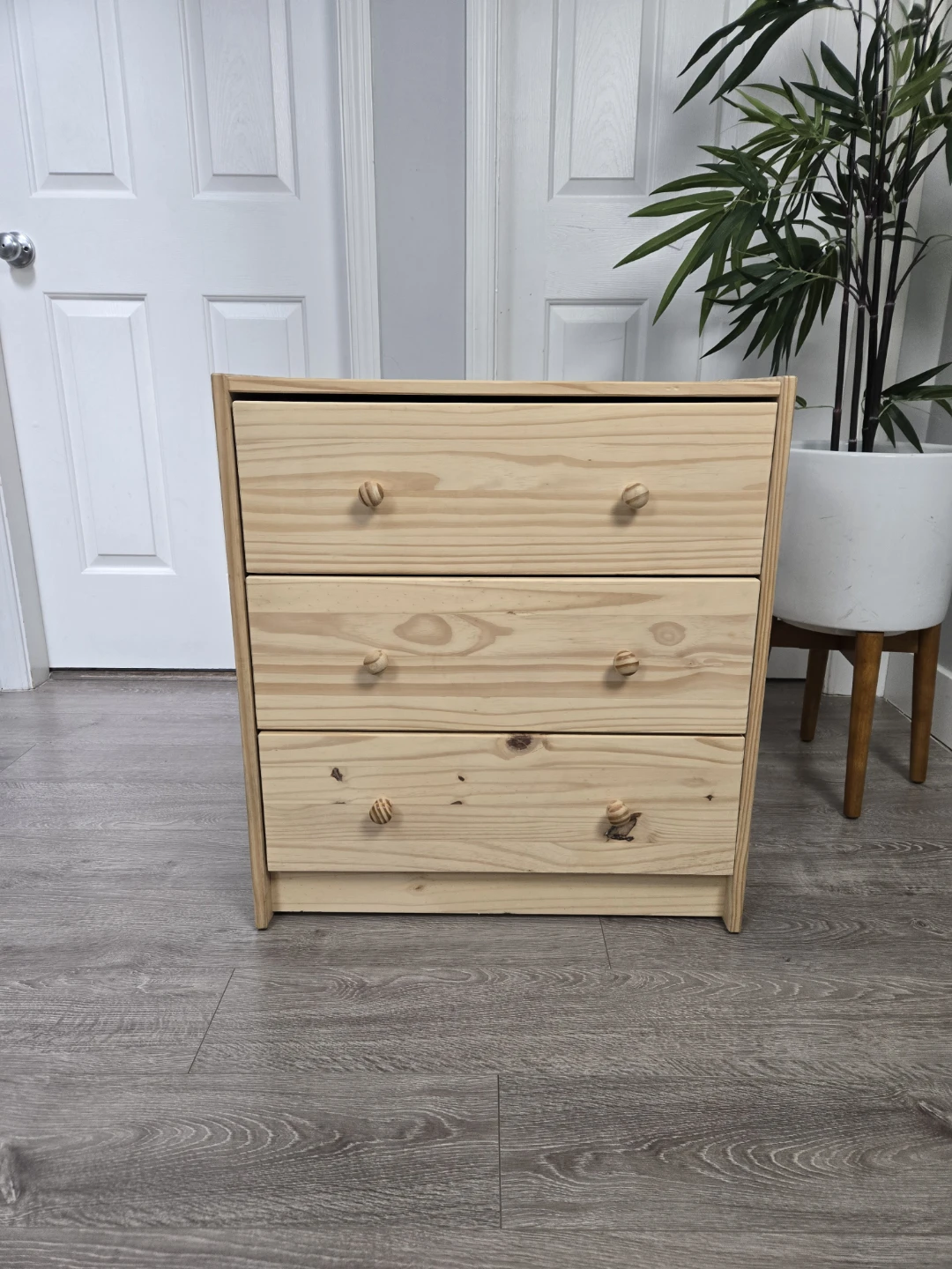 Ikea rast 3 drawer dresser newly sanded   I - photo 3