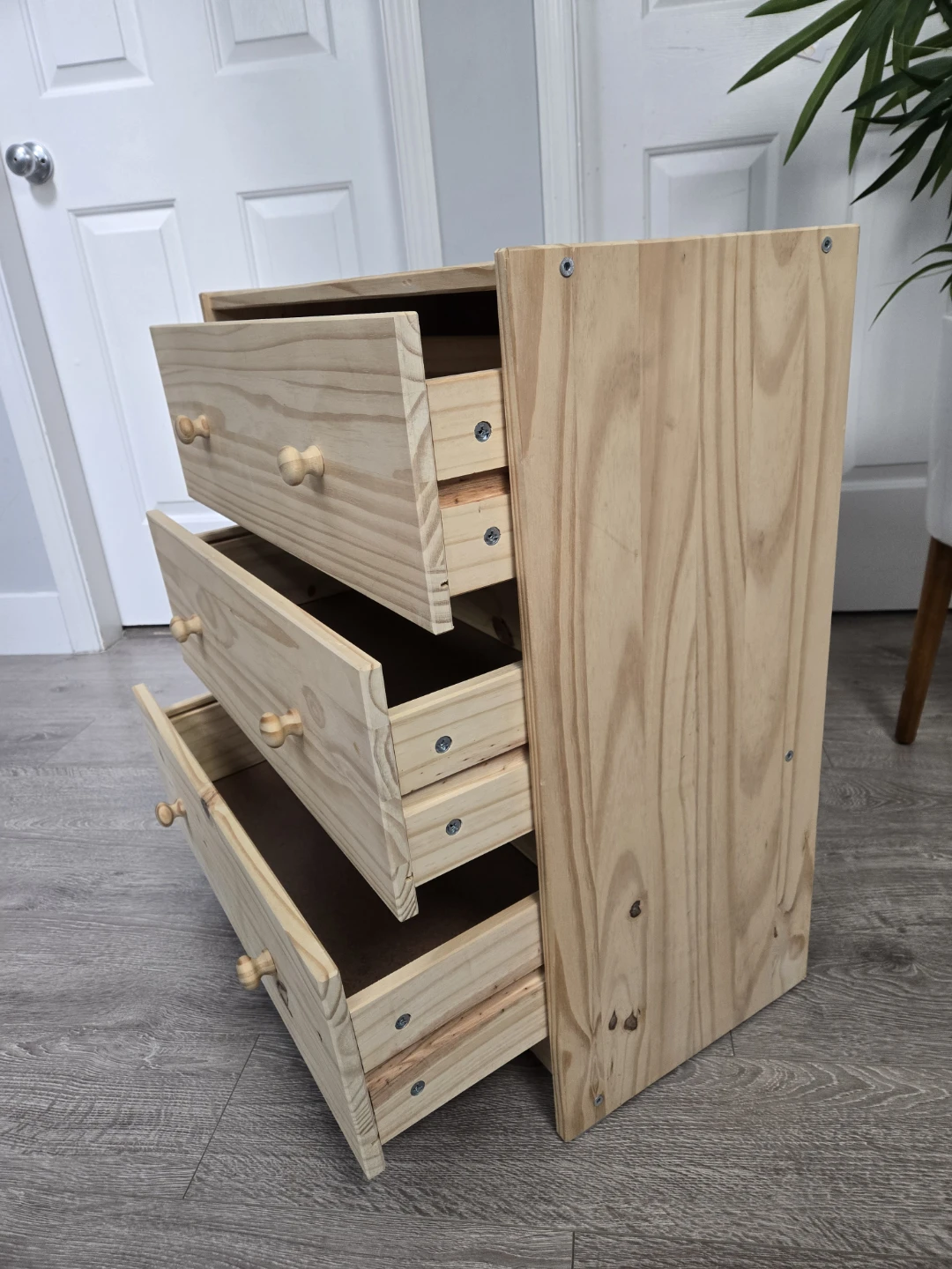 Ikea rast 3 drawer dresser newly sanded   I - photo 4