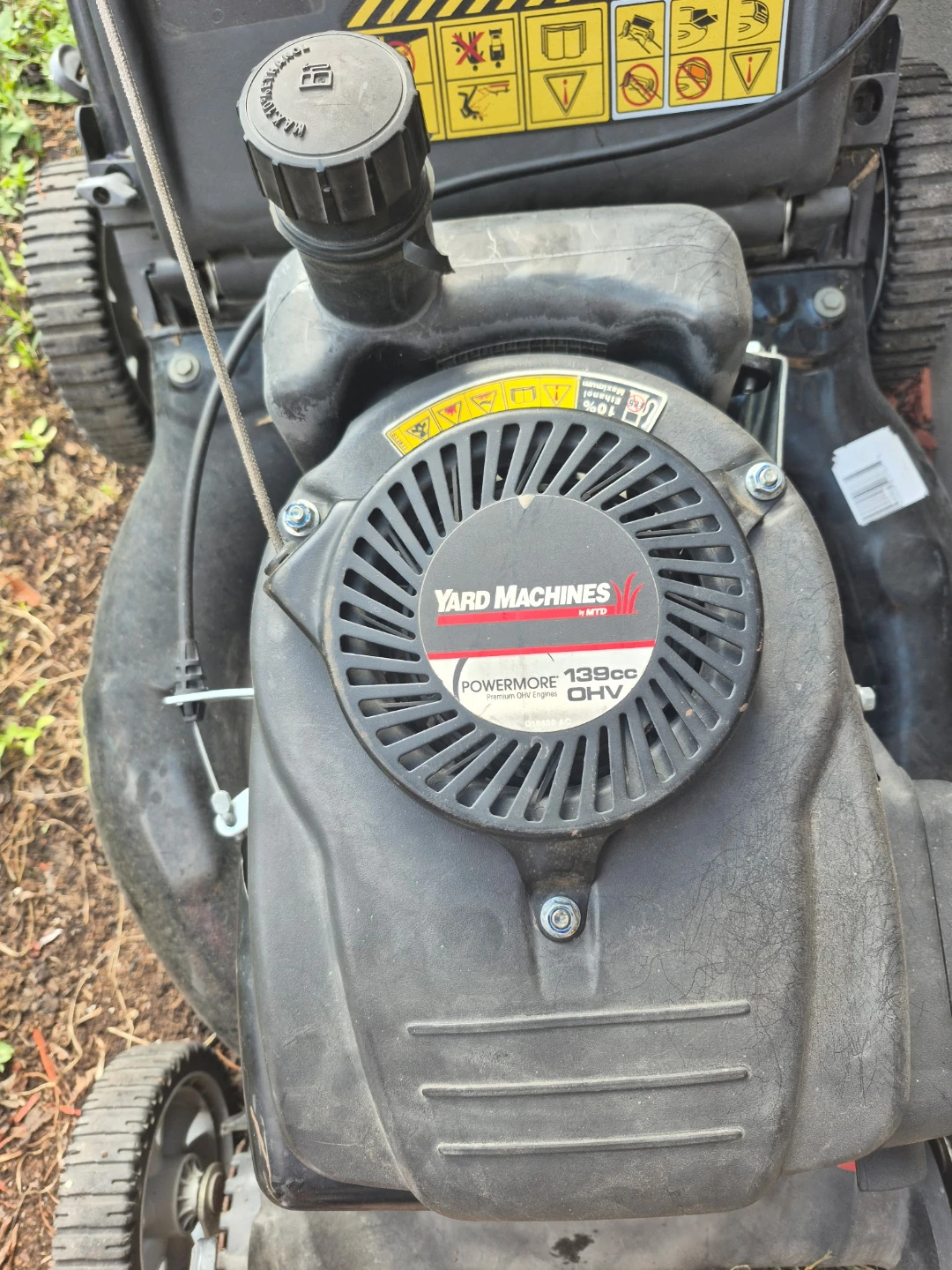 Yard Machines 139cc Powermore Lawn Mower