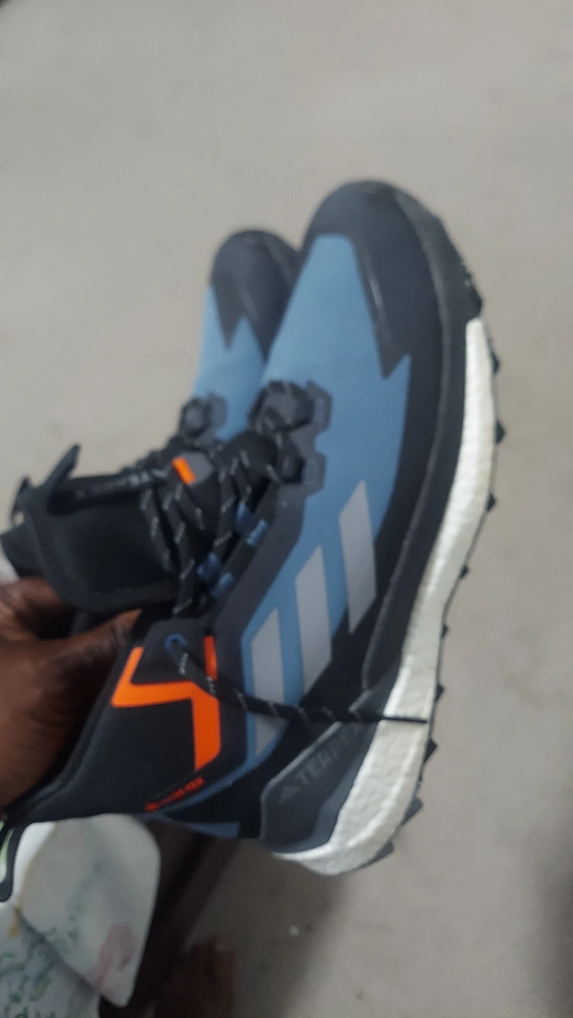 Adidas Terrex Swift R3 Gore-Tex Hiking Boots - Blue/Black/Orange - photo 2