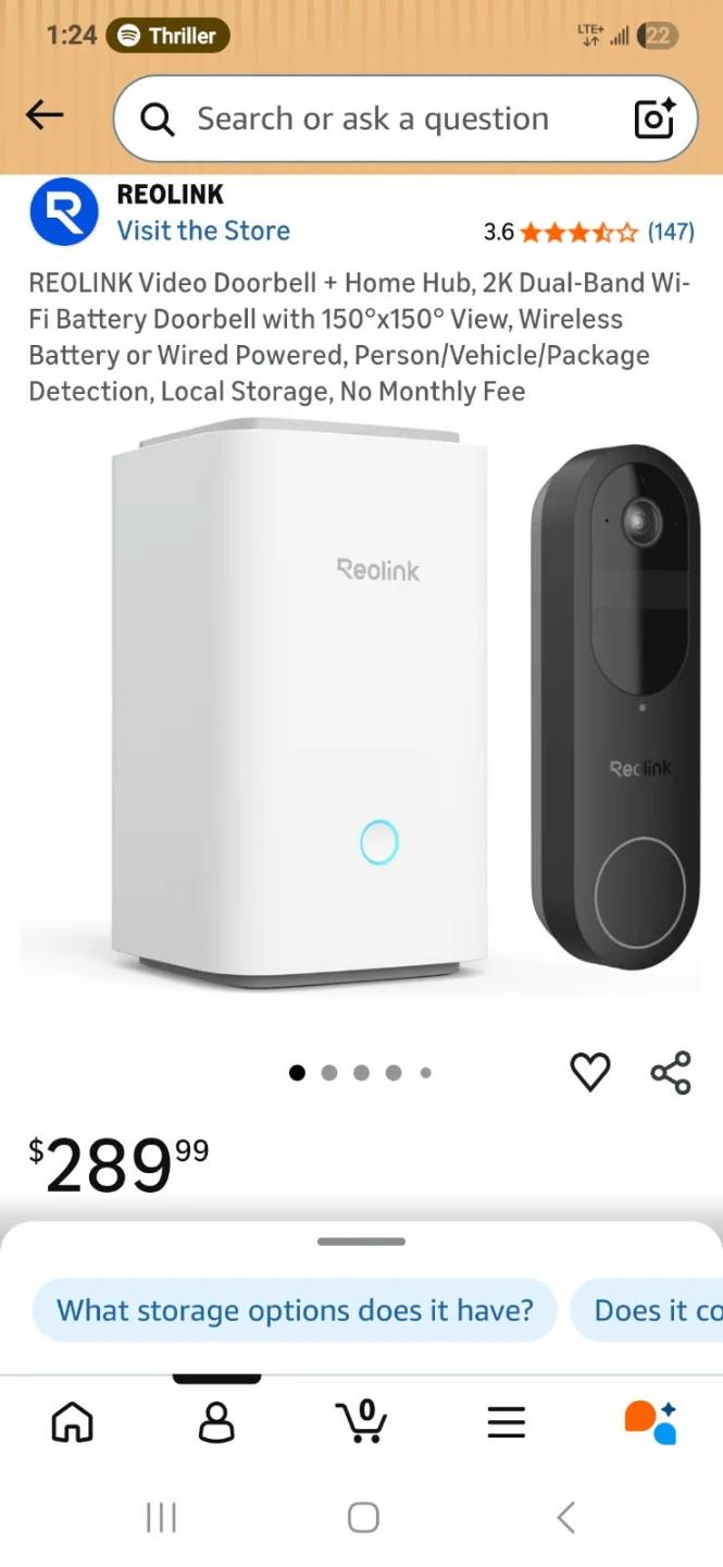 Reolink Video Doorbell Mount - photo 2