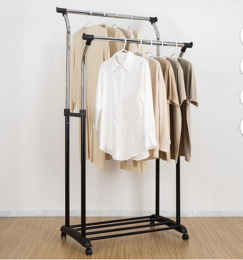 Adjustable Double Garment Rack - photo 3