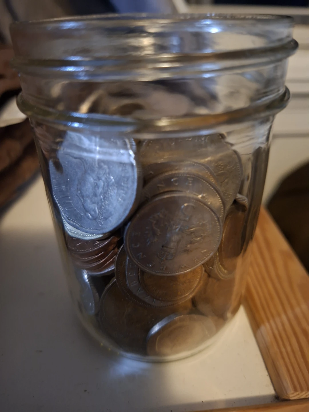 Jar full of modern British coins - photo 5