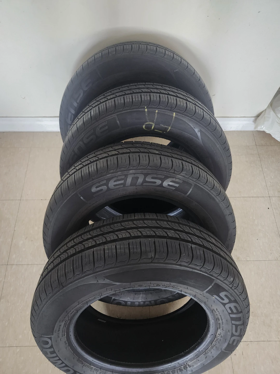Kumho Sense Tires - Set of 4
