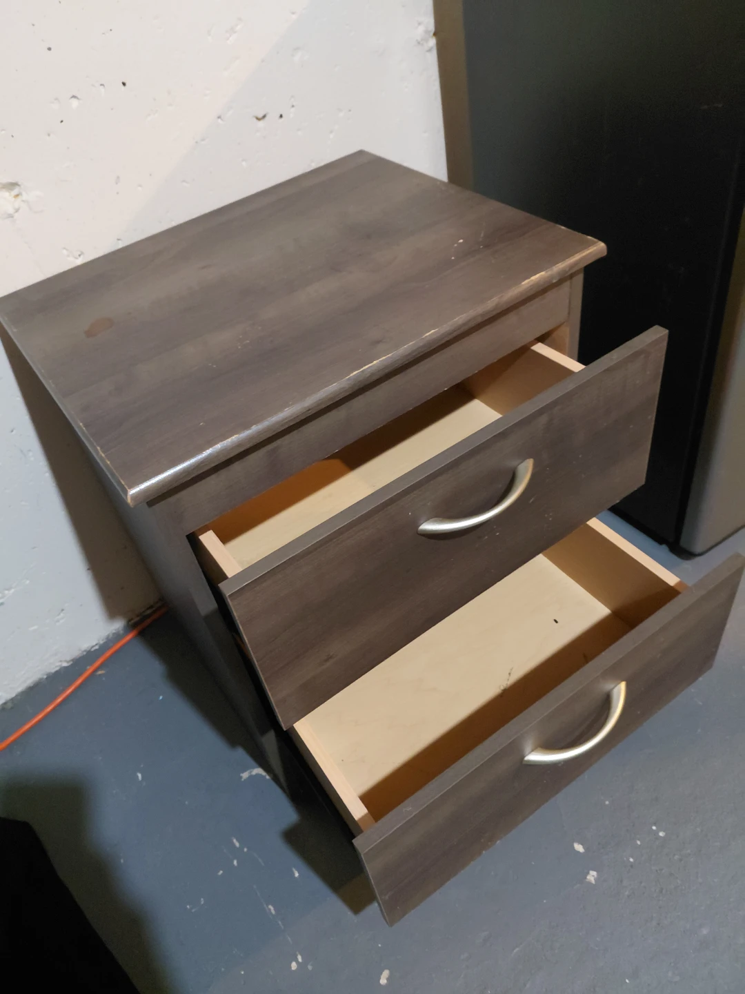 Two-drawer nightstand/end table - photo 3