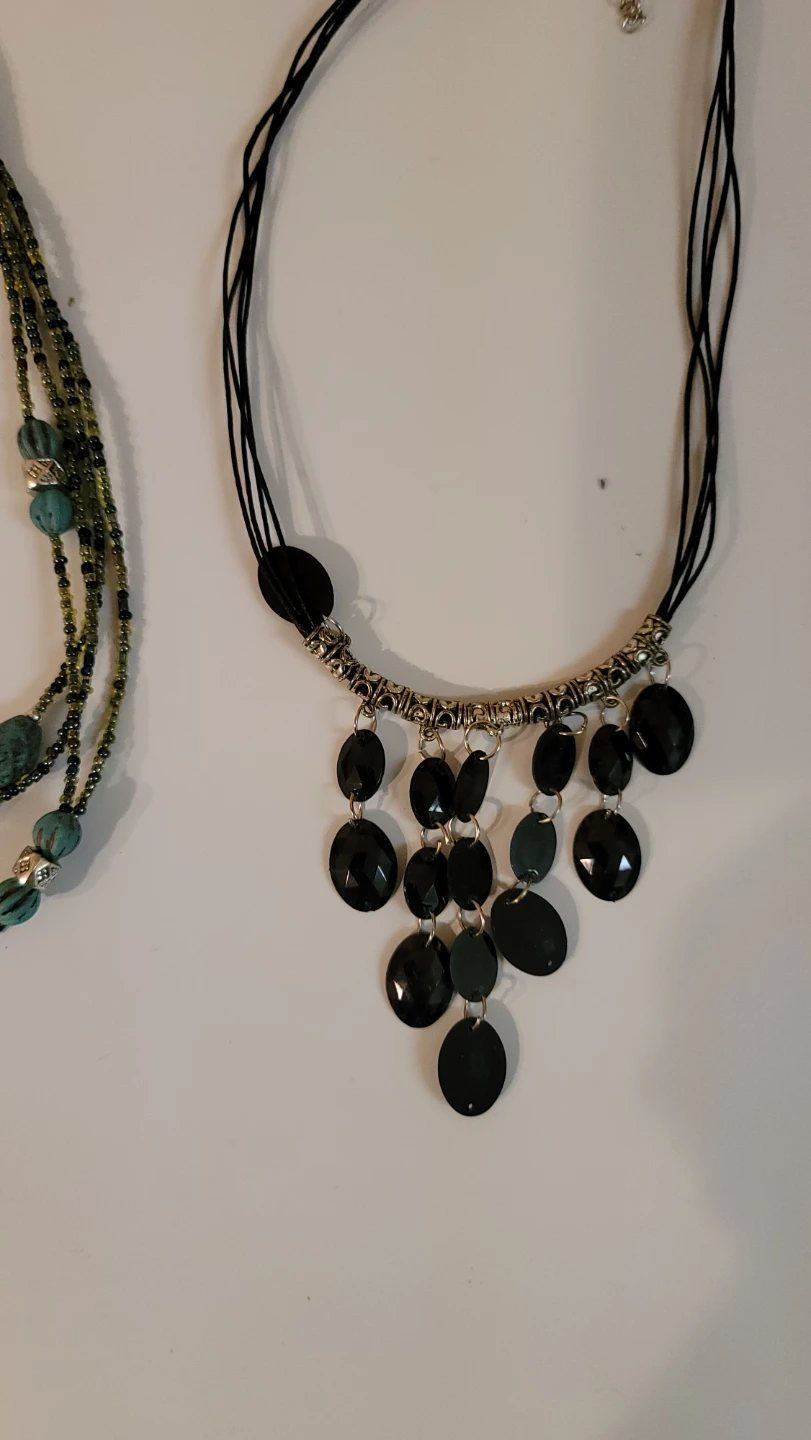 Set of 3 beaded necklaces(GG) - photo 2