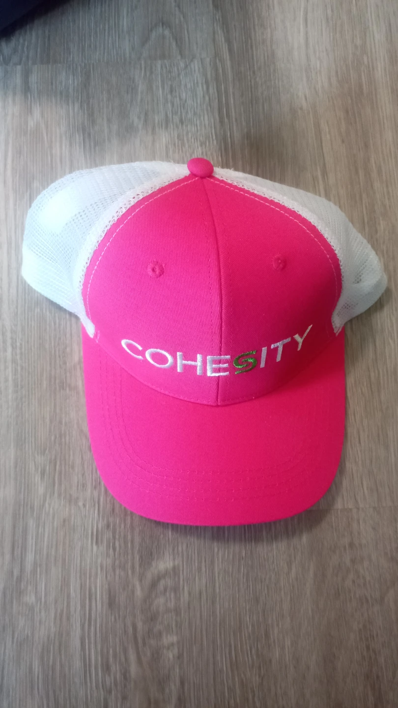 Cohesity Trucker Hat - Pink