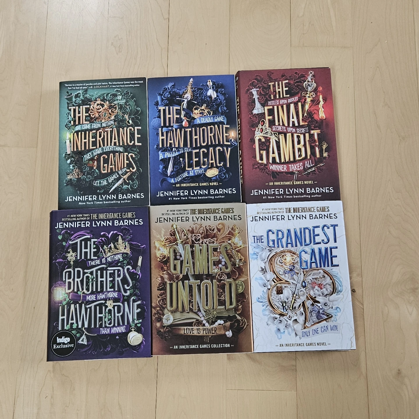 Jennifer Lynn Barnes The Inheritance Games Book Series 6 Books