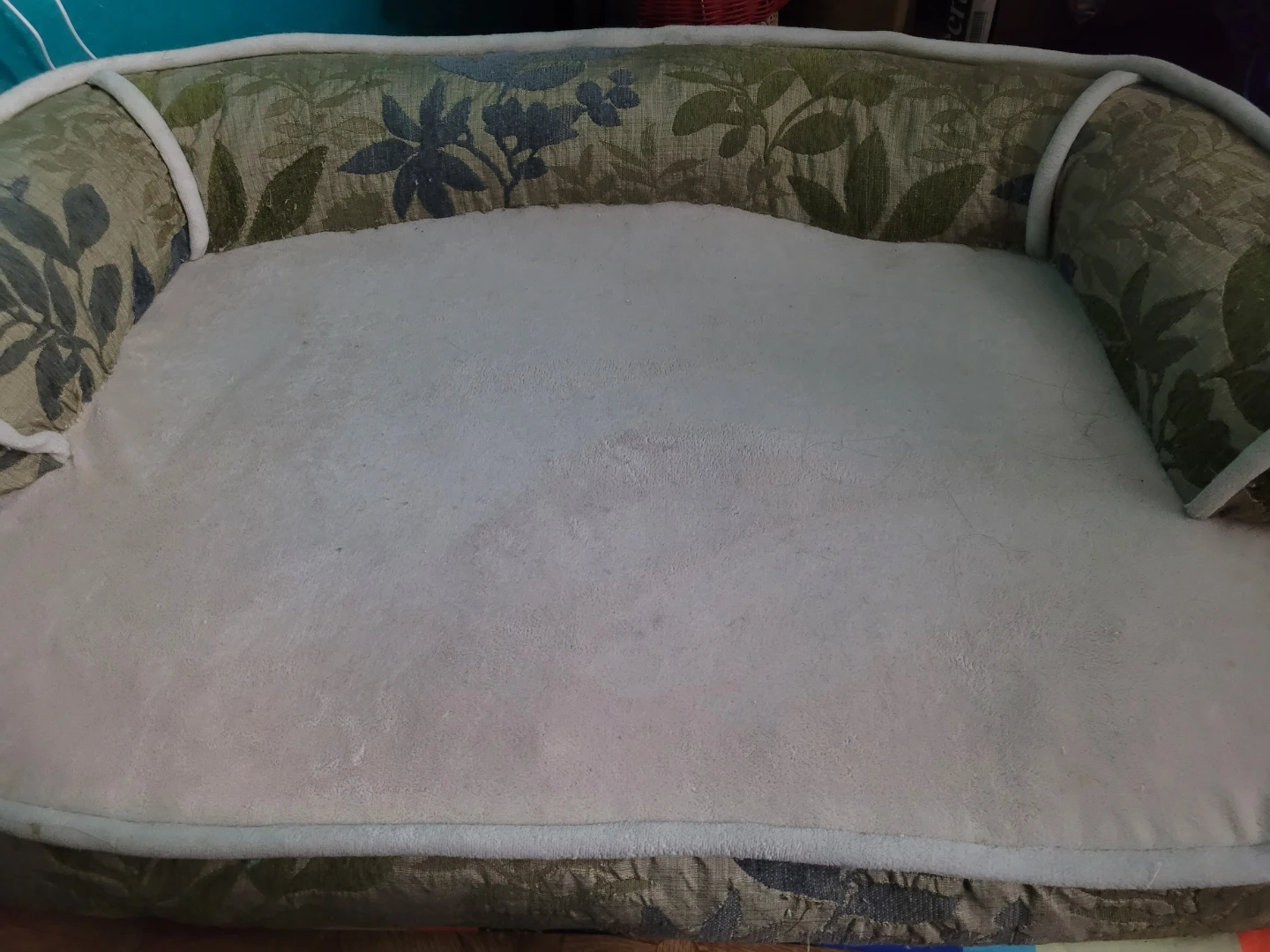 Extra Large Tapestry Floral Pet Bed Large Dog Bed Sofa - photo 2