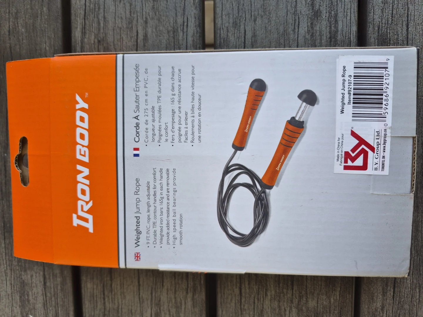 Iron Body Weighted Jump Rope