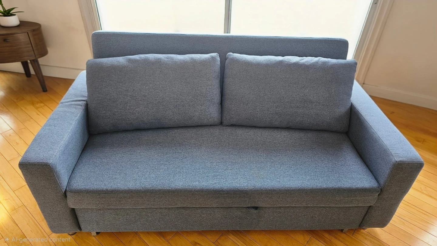 Smallspaceplus  Sofa Bed(Queen) - Light blue - photo 2